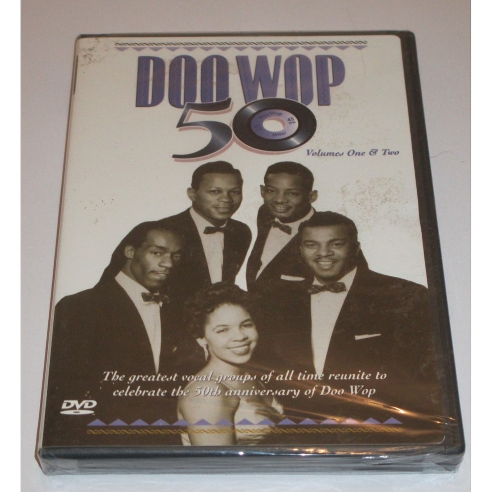 NEW Sealed Doo Wop 50 Volumes 1 & 2 DVD Rhino Classic Hits